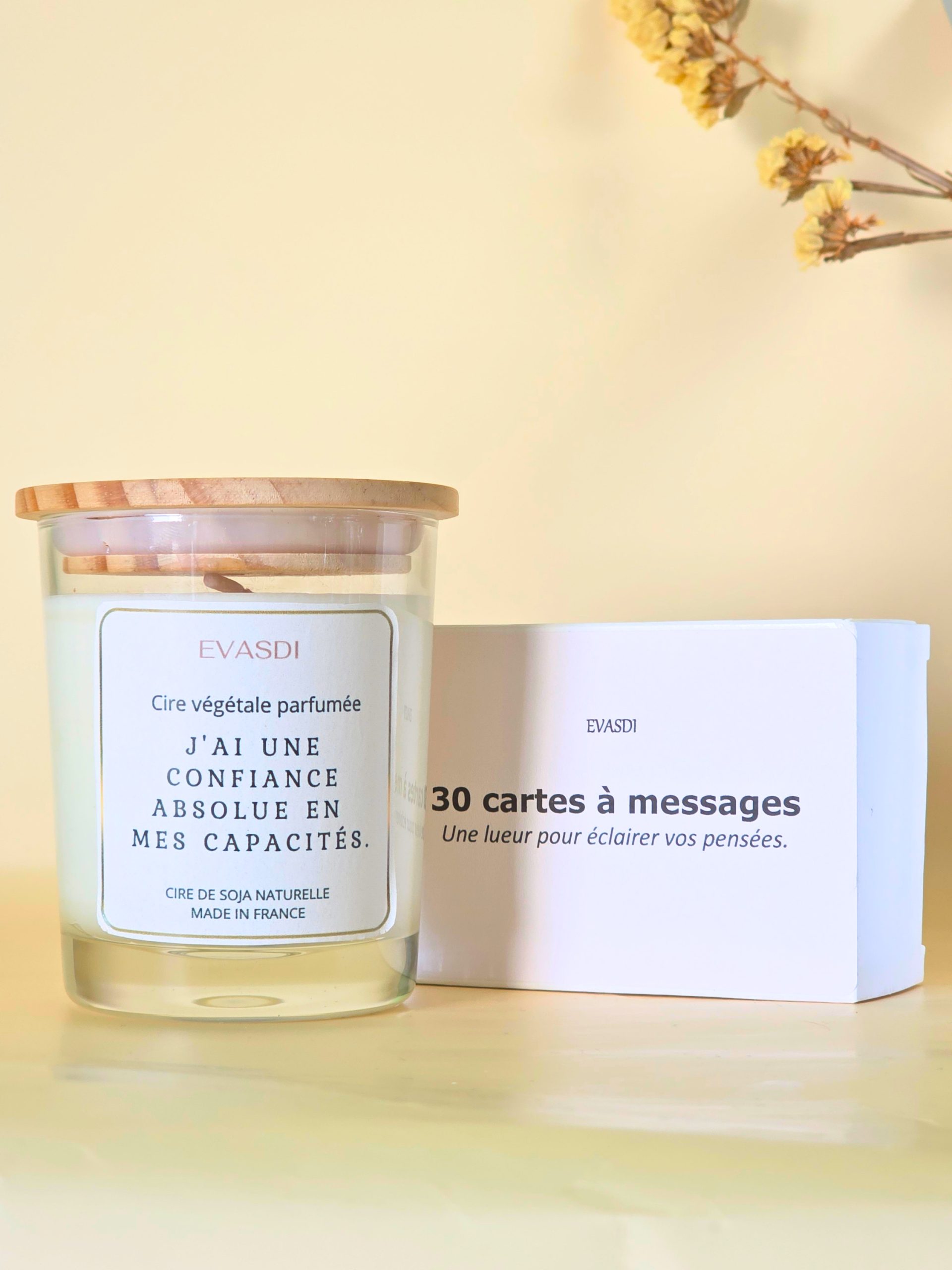 bougie personnalisée