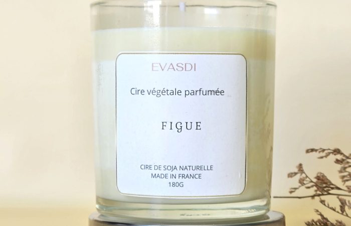 bougie parfumée figue