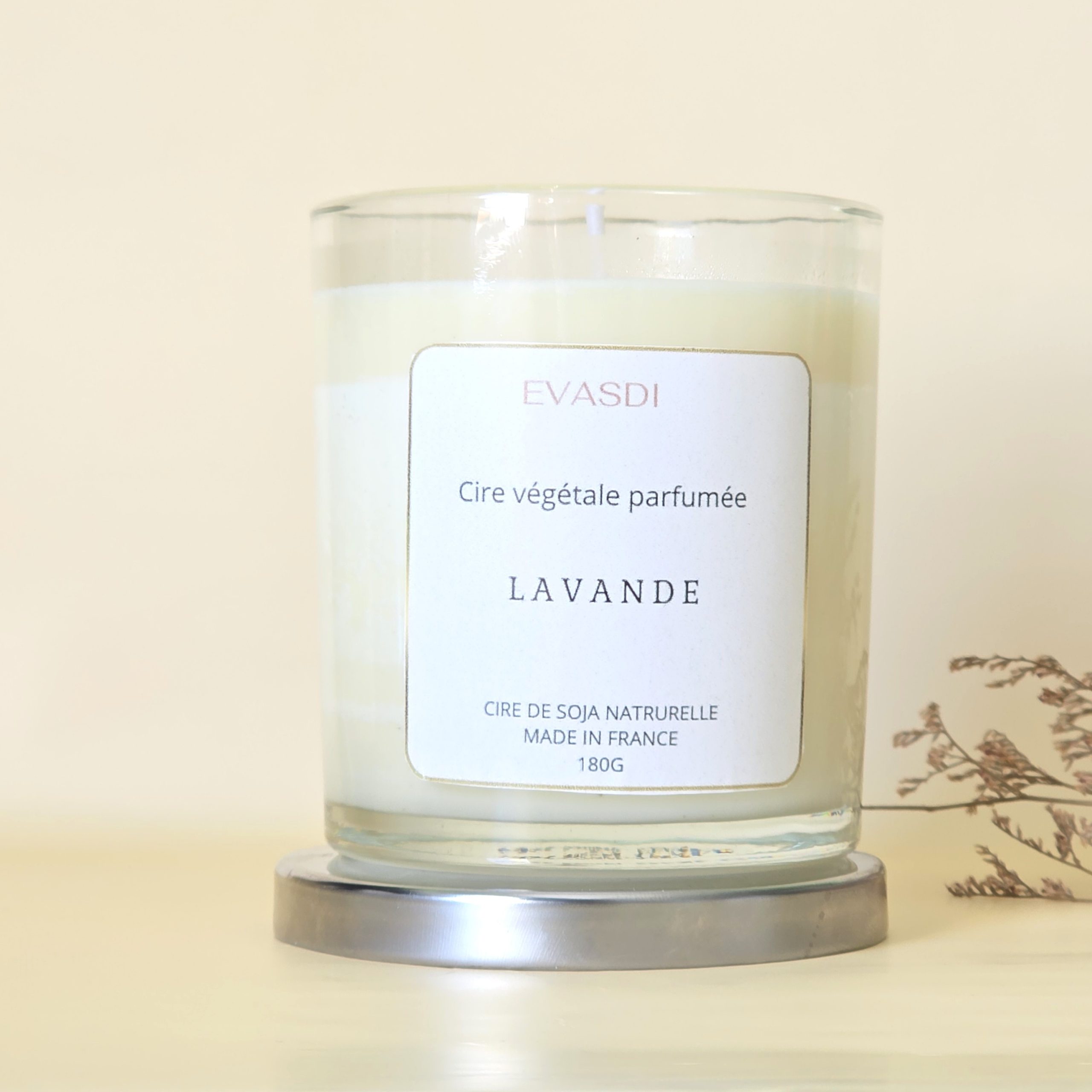 bougie parfumée lavande