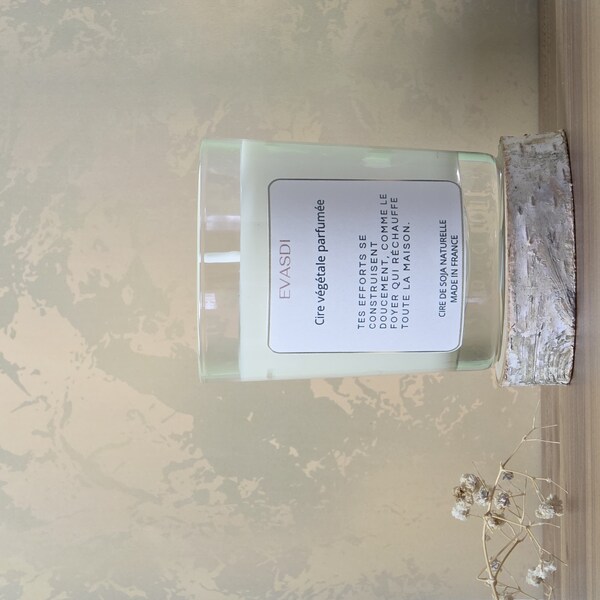 bougie parfumée feu de cheminé