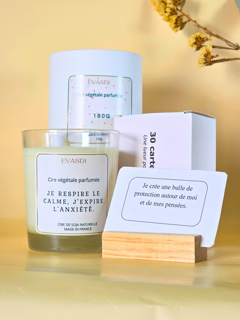 bougie à evasdi message