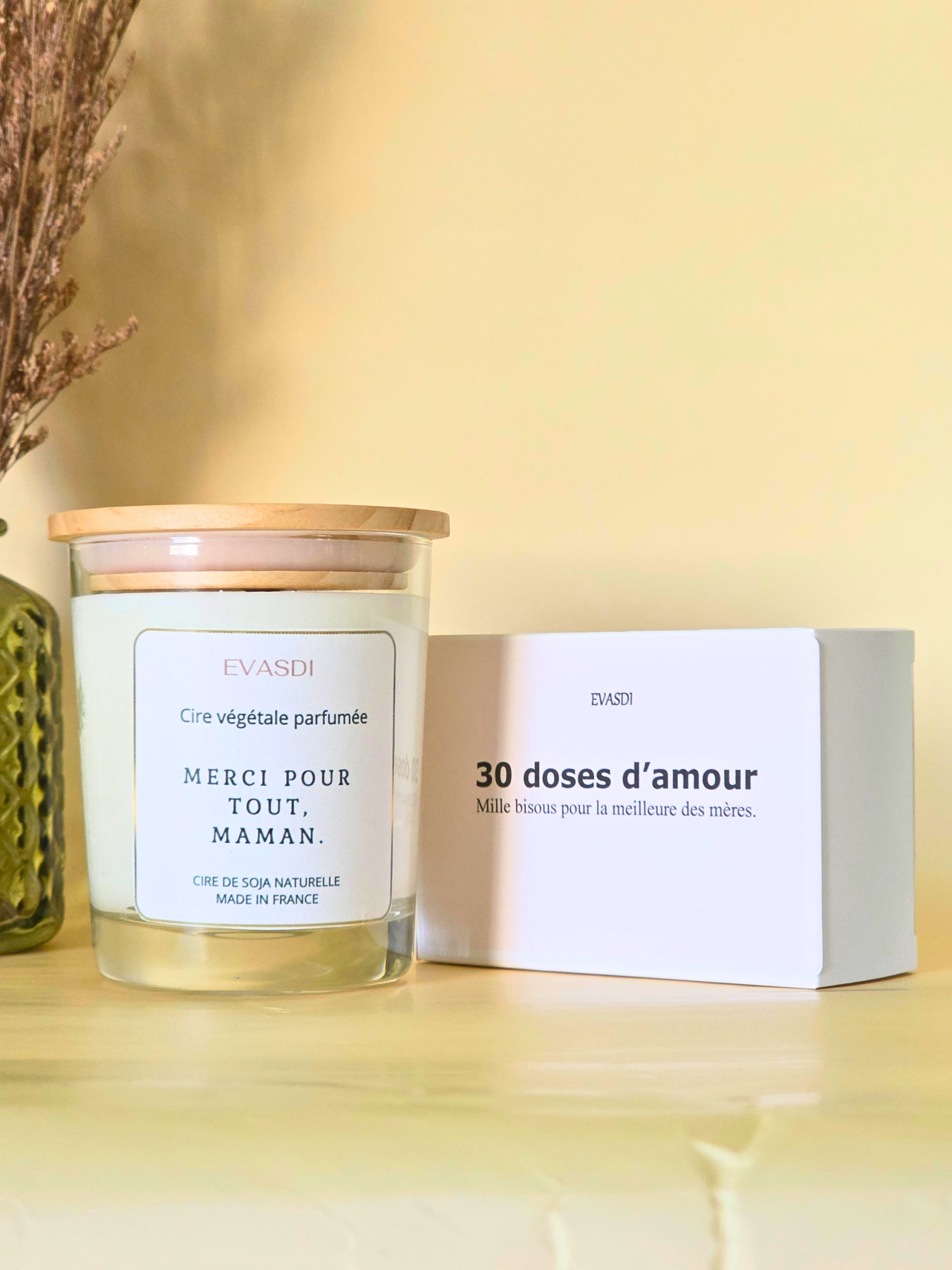 bougie à message