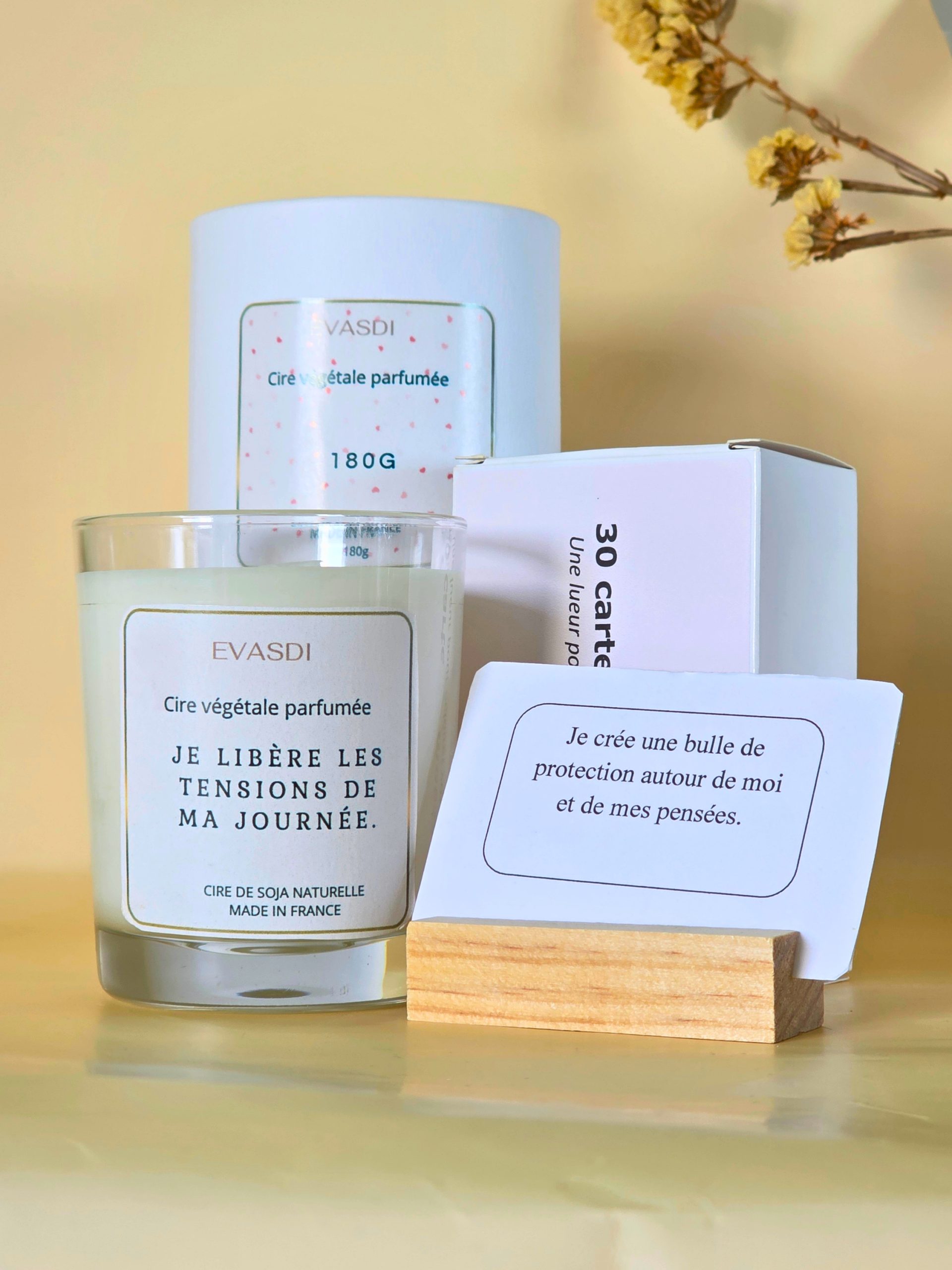 bougie à message