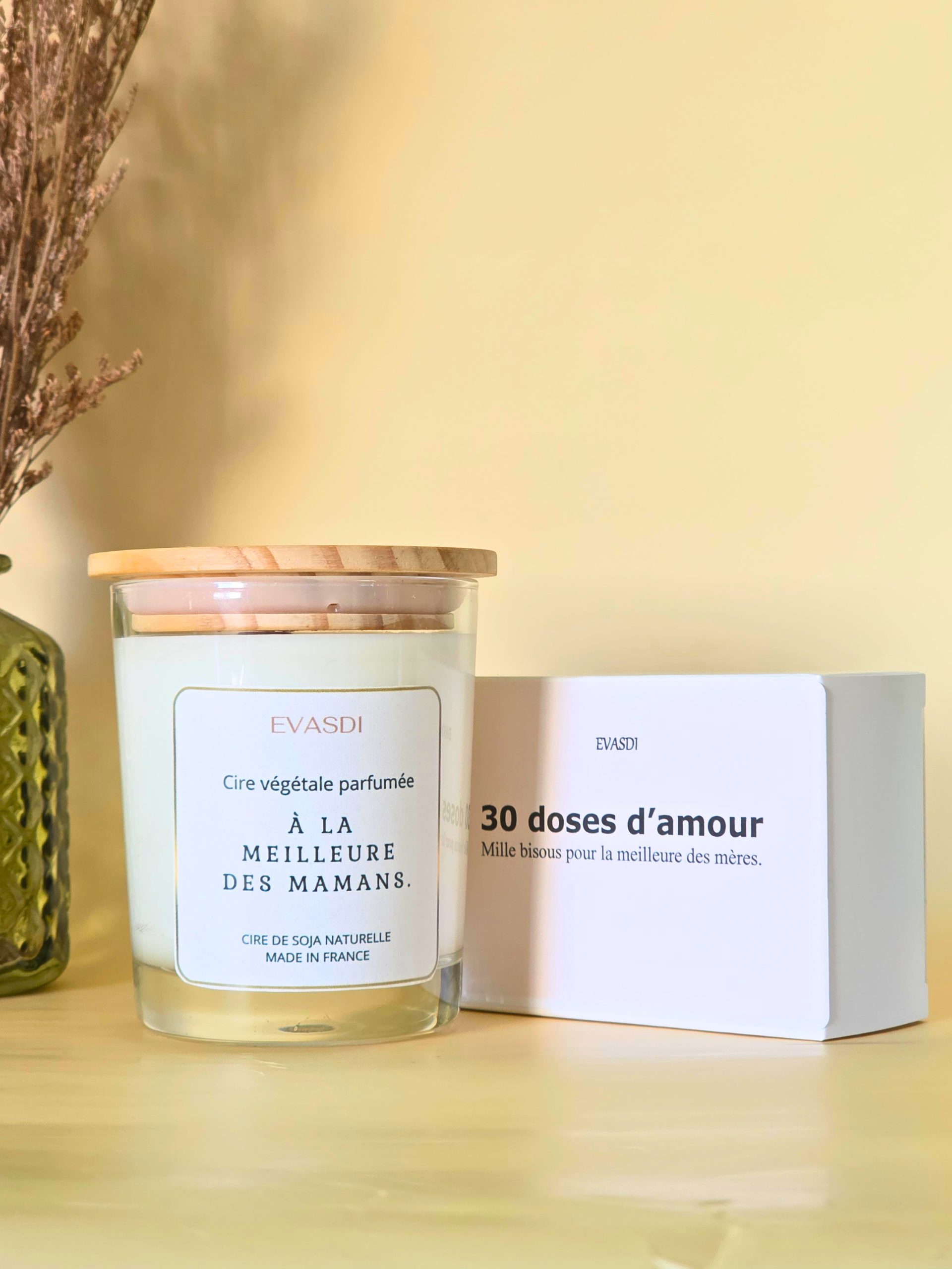 bougie à message