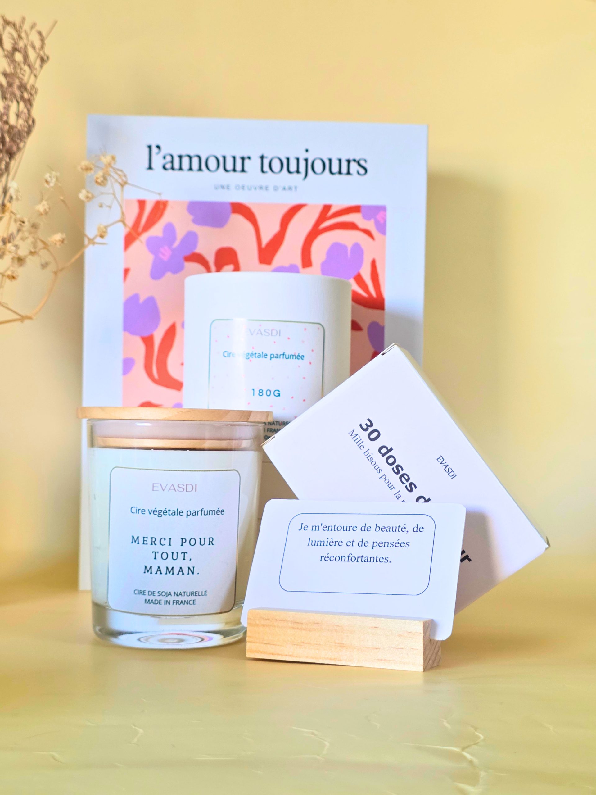 bougie à message