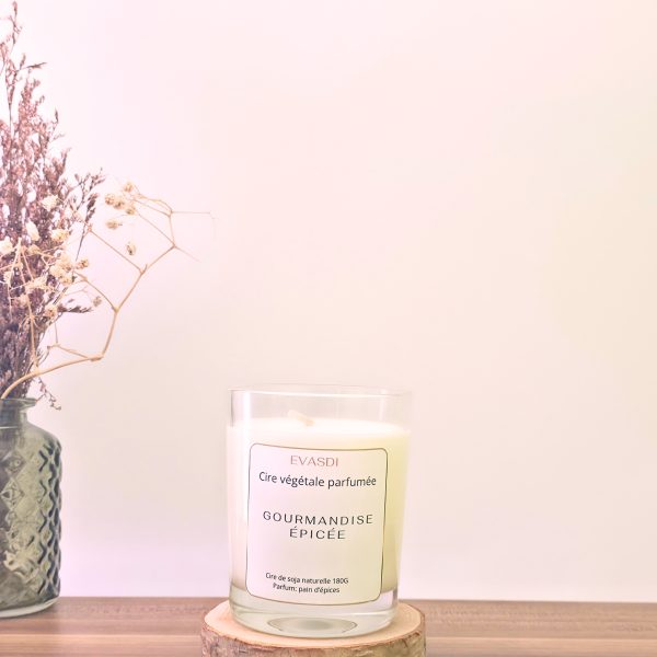 bougie parfumée gourmandes